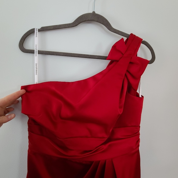 Red Cocktail Dress, Size 14 - Picture 5 of 5